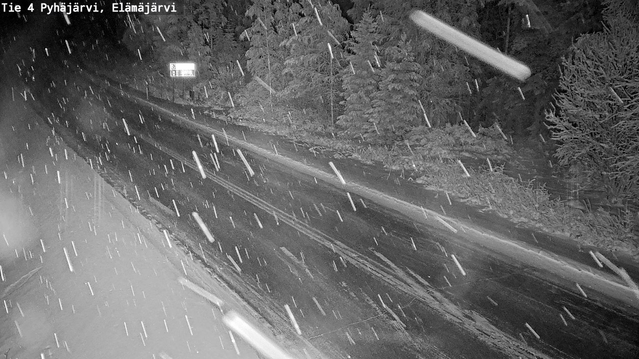 Kelikamerat Kuva Tie 4 Pyhäjärvi, Elämäjärvi, Pyhäjärvi, Pohjois-Pohjanmaa