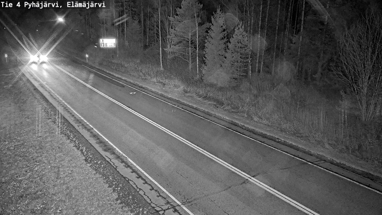 Kelikamerat Kuva Tie 4 Pyhäjärvi, Elämäjärvi, Pyhäjärvi, Pohjois-Pohjanmaa