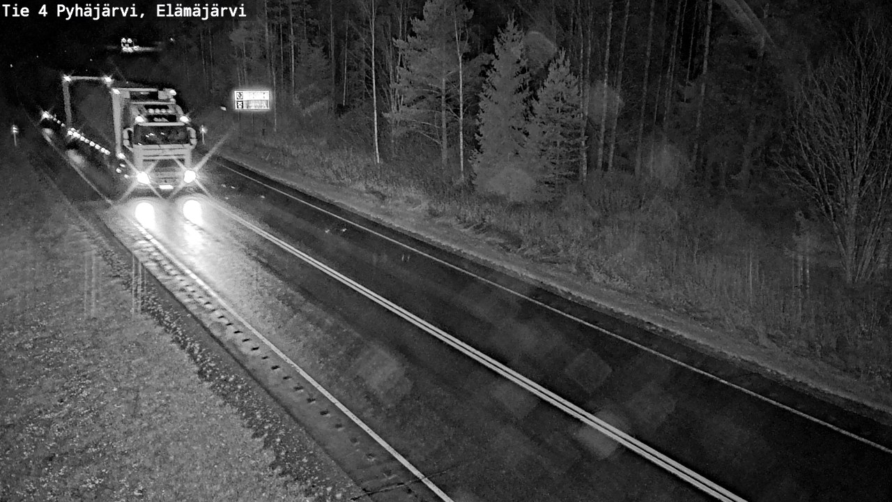 Kelikamerat Kuva Tie 4 Pyhäjärvi, Elämäjärvi, Pyhäjärvi, Pohjois-Pohjanmaa