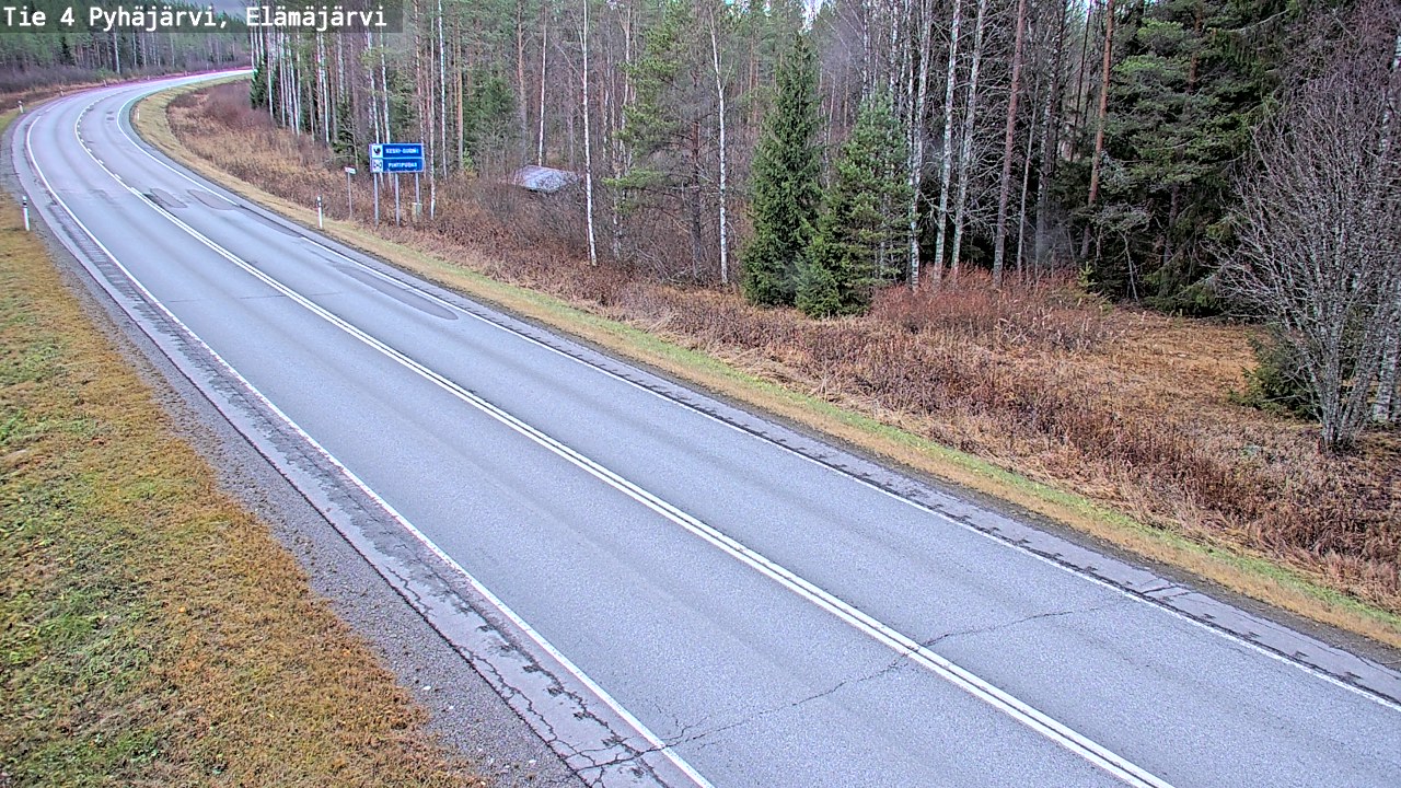 Kelikamerat Kuva Tie 4 Pyhäjärvi, Elämäjärvi, Pyhäjärvi, Pohjois-Pohjanmaa