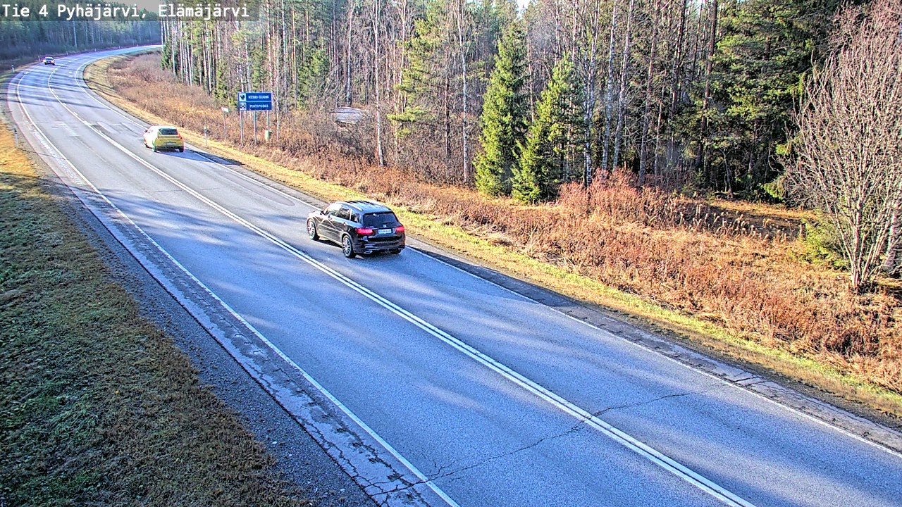 Kelikamerat Kuva Tie 4 Pyhäjärvi, Elämäjärvi, Pyhäjärvi, Pohjois-Pohjanmaa