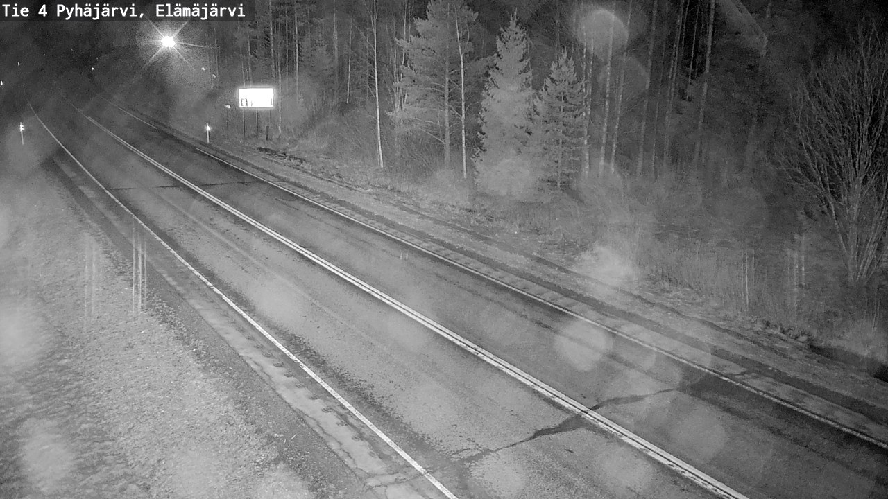 Kelikamerat Kuva Tie 4 Pyhäjärvi, Elämäjärvi, Pyhäjärvi, Pohjois-Pohjanmaa