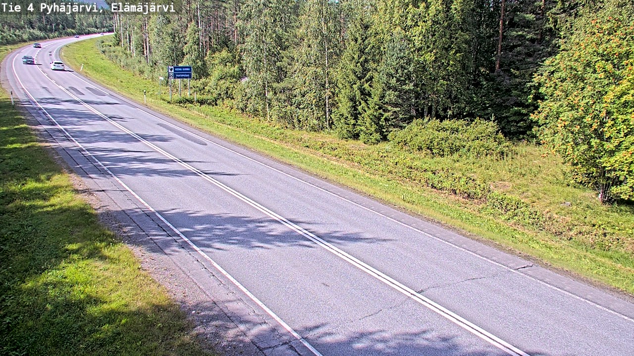 Kelikamerat Kuva Tie 4 Pyhäjärvi, Elämäjärvi, Pyhäjärvi, Pohjois-Pohjanmaa