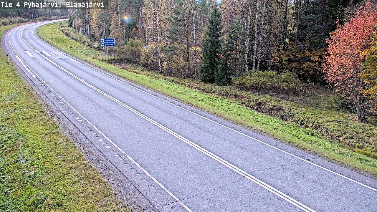 Kelikamerat Kuva Tie 4 Pyhäjärvi, Elämäjärvi, Pyhäjärvi, Pohjois-Pohjanmaa