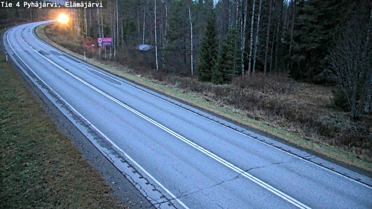 Kelikamerat Kuva Tie 4 Pyhäjärvi, Elämäjärvi, Pyhäjärvi, Pohjois-Pohjanmaa