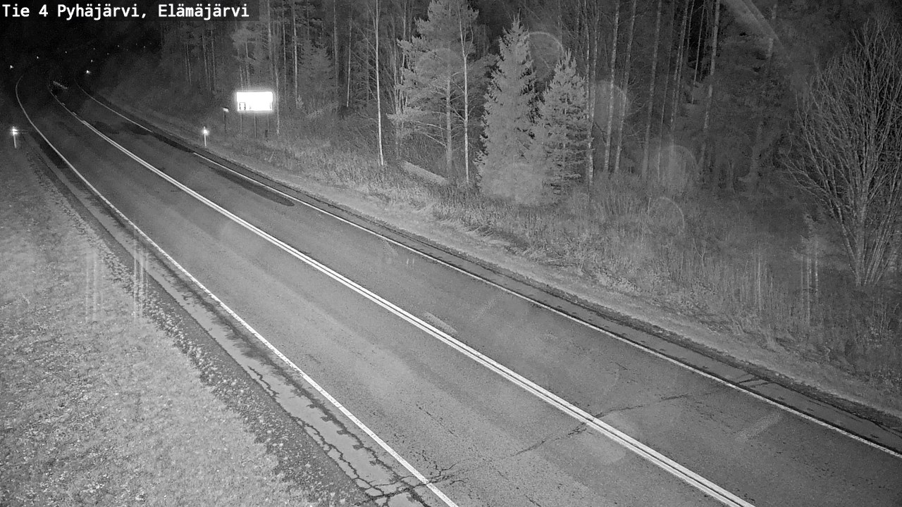 Kelikamerat Kuva Tie 4 Pyhäjärvi, Elämäjärvi, Pyhäjärvi, Pohjois-Pohjanmaa