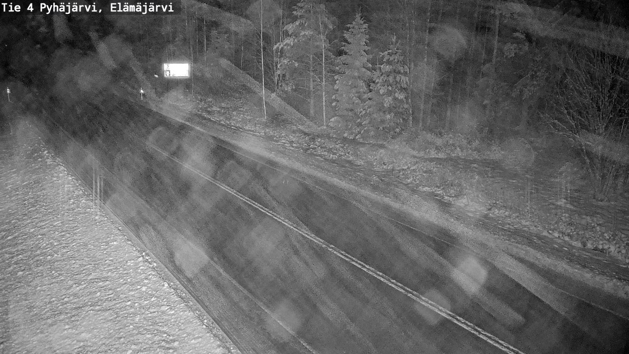 Kelikamerat Kuva Tie 4 Pyhäjärvi, Elämäjärvi, Pyhäjärvi, Pohjois-Pohjanmaa