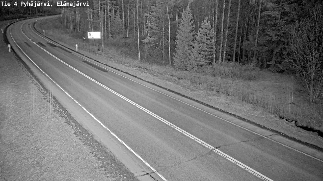 Kelikamerat Kuva Tie 4 Pyhäjärvi, Elämäjärvi, Pyhäjärvi, Pohjois-Pohjanmaa