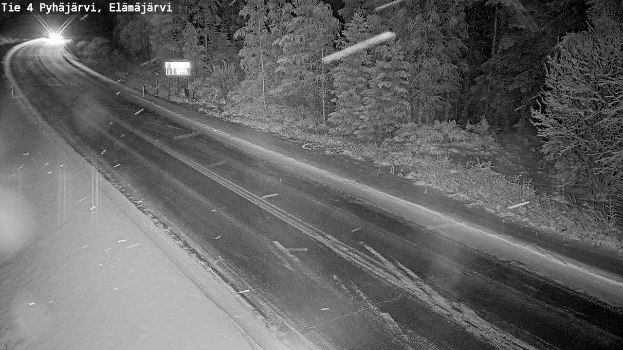 Kelikamerat Kuva Tie 4 Pyhäjärvi, Elämäjärvi, Pyhäjärvi, Pohjois-Pohjanmaa