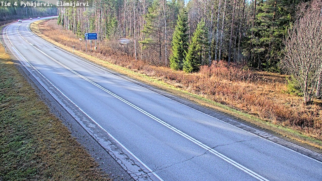 Kelikamerat Kuva Tie 4 Pyhäjärvi, Elämäjärvi, Pyhäjärvi, Pohjois-Pohjanmaa