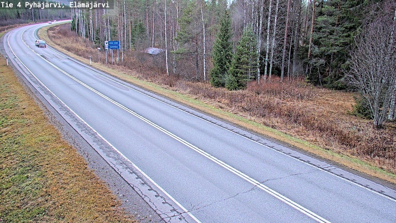 Kelikamerat Kuva Tie 4 Pyhäjärvi, Elämäjärvi, Pyhäjärvi, Pohjois-Pohjanmaa