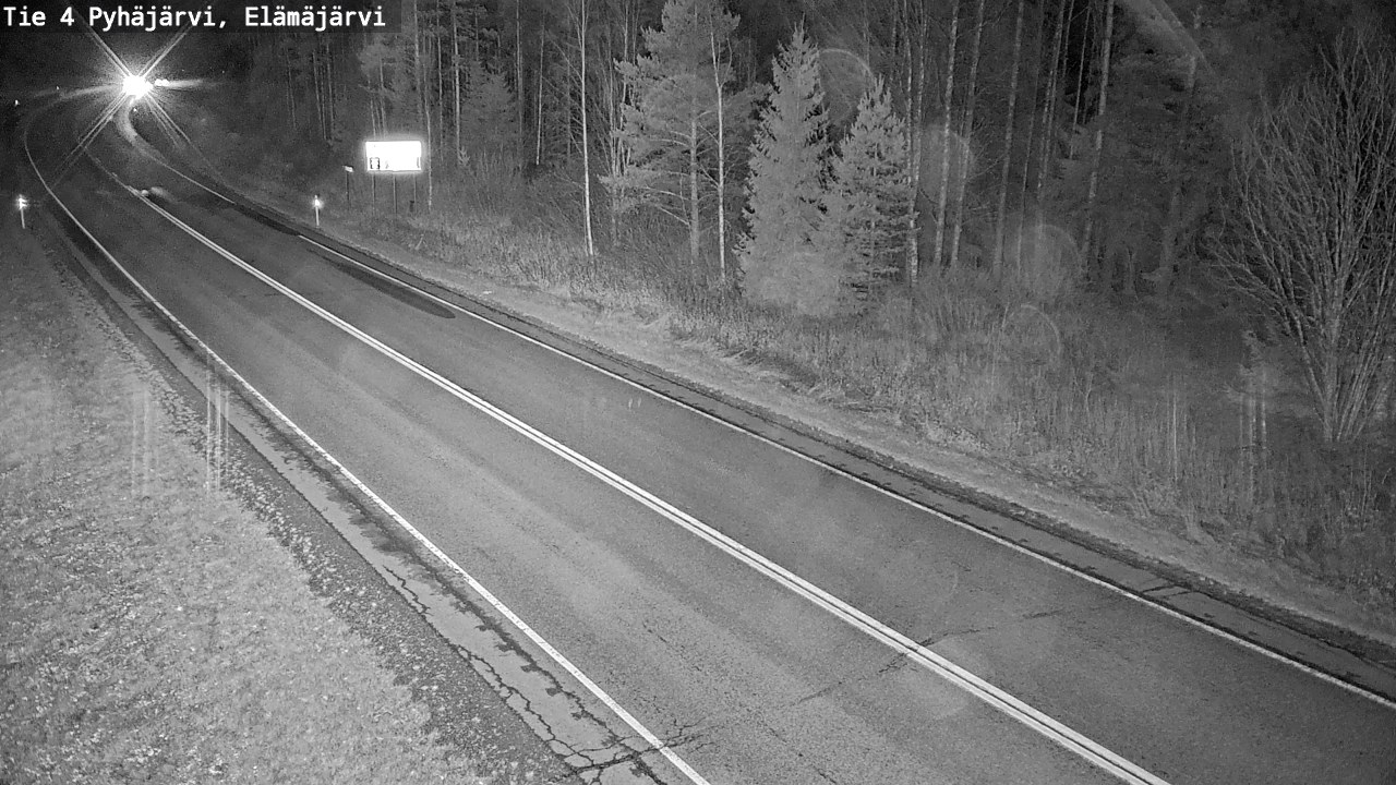 Kelikamerat Kuva Tie 4 Pyhäjärvi, Elämäjärvi, Pyhäjärvi, Pohjois-Pohjanmaa