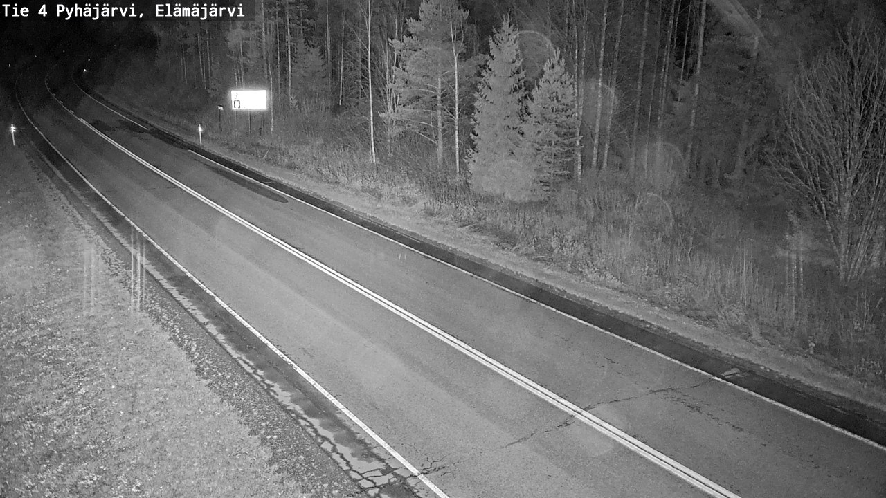 Kelikamerat Kuva Tie 4 Pyhäjärvi, Elämäjärvi, Pyhäjärvi, Pohjois-Pohjanmaa