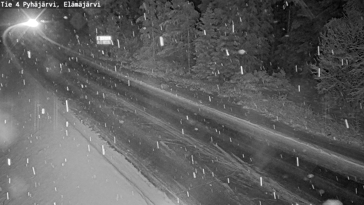 Kelikamerat Kuva Tie 4 Pyhäjärvi, Elämäjärvi, Pyhäjärvi, Pohjois-Pohjanmaa