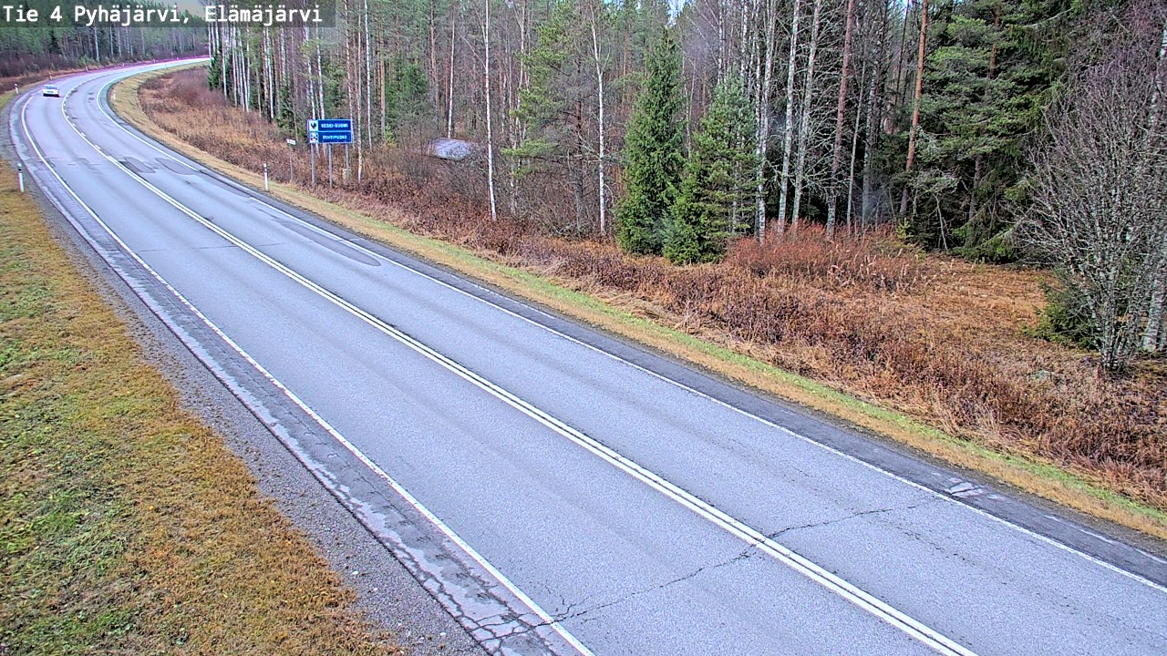 Kelikamerat Kuva Tie 4 Pyhäjärvi, Elämäjärvi, Pyhäjärvi, Pohjois-Pohjanmaa