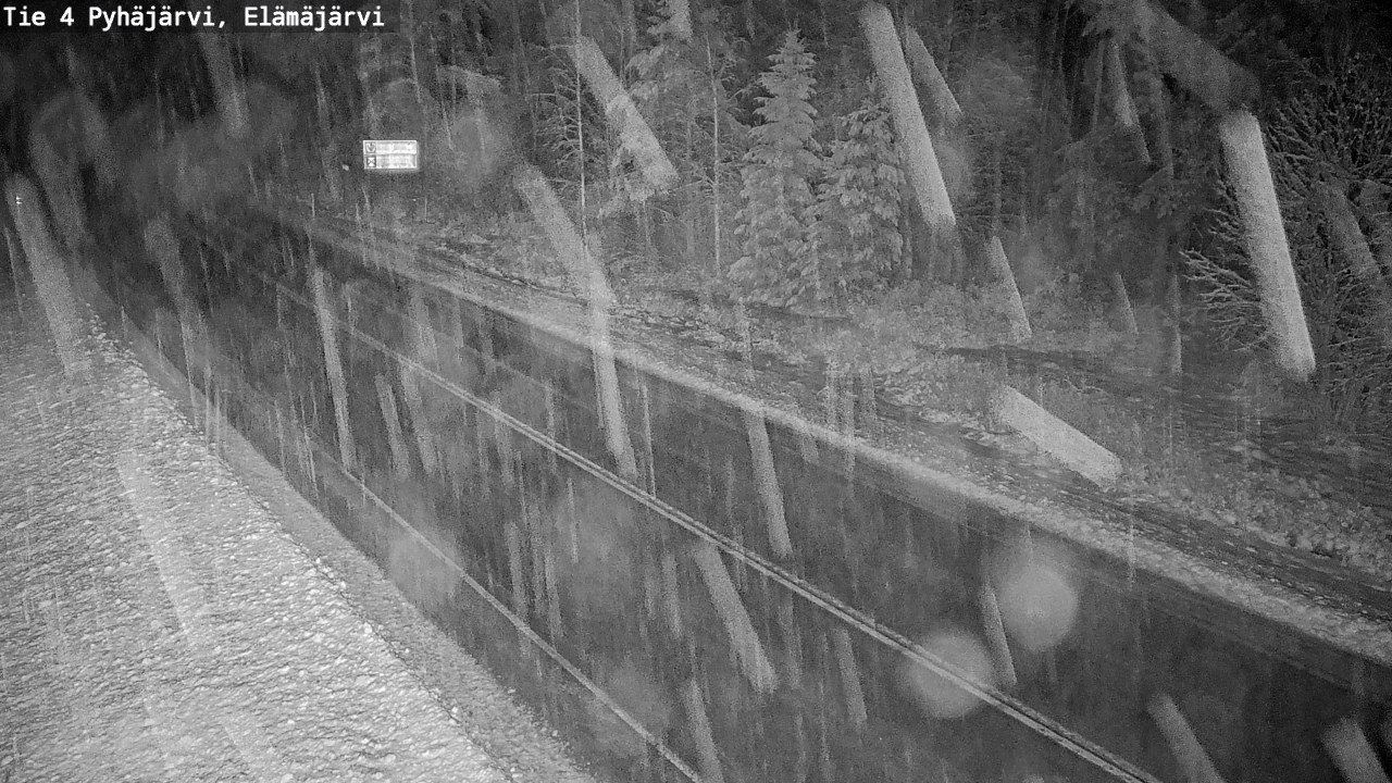 Kelikamerat Kuva Tie 4 Pyhäjärvi, Elämäjärvi, Pyhäjärvi, Pohjois-Pohjanmaa
