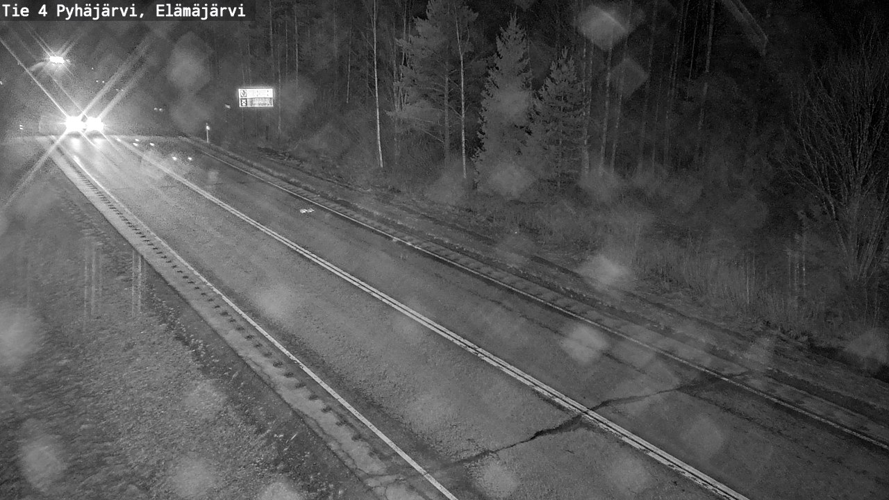 Kelikamerat Kuva Tie 4 Pyhäjärvi, Elämäjärvi, Pyhäjärvi, Pohjois-Pohjanmaa