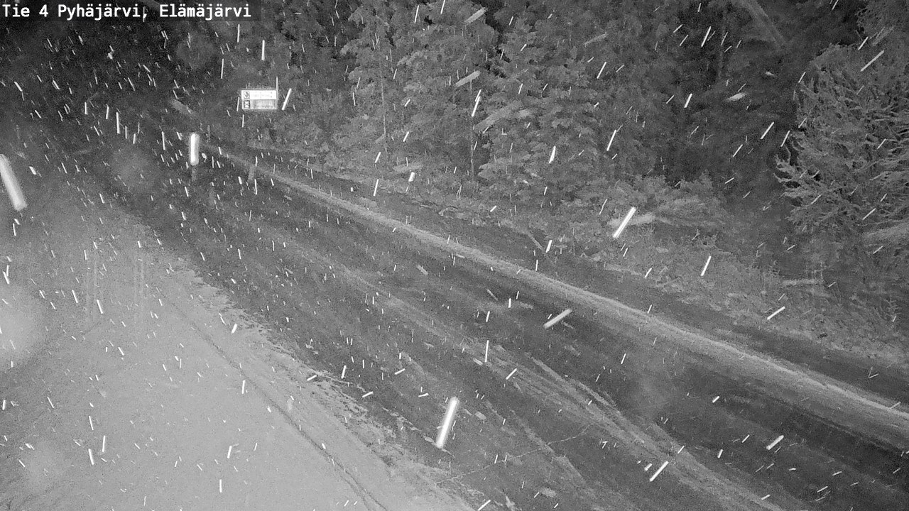 Kelikamerat Kuva Tie 4 Pyhäjärvi, Elämäjärvi, Pyhäjärvi, Pohjois-Pohjanmaa