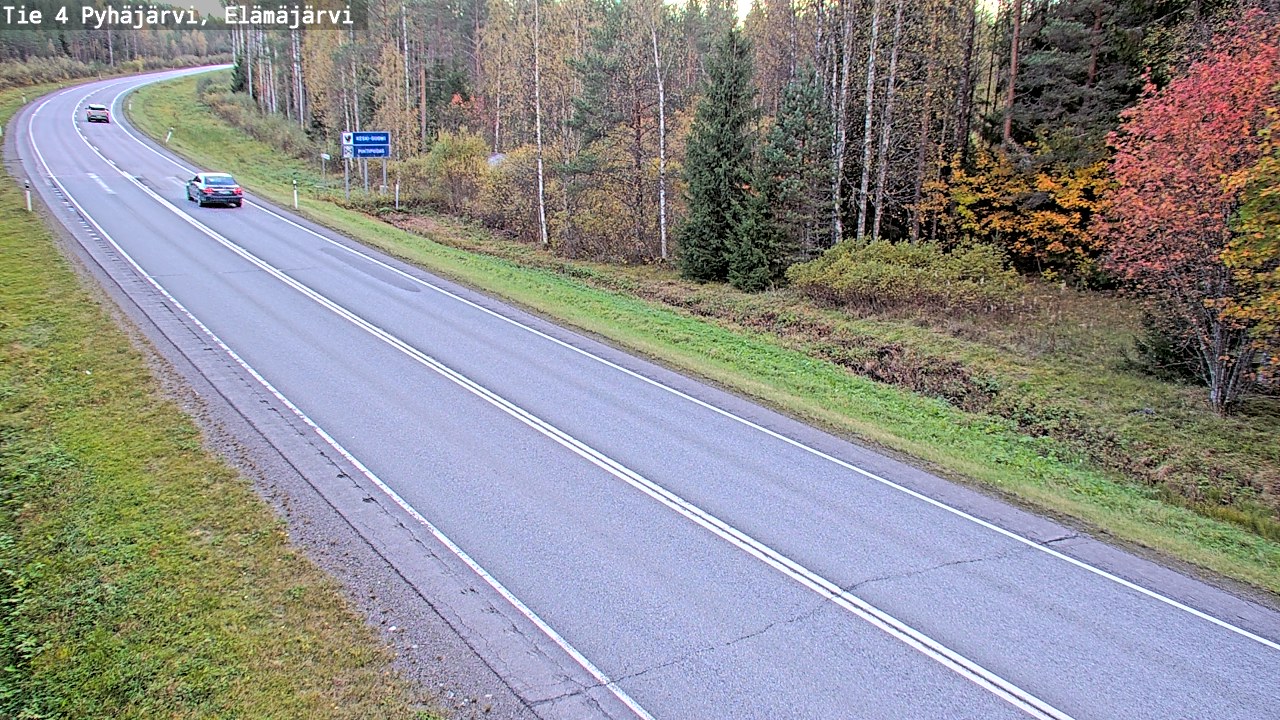 Kelikamerat Kuva Tie 4 Pyhäjärvi, Elämäjärvi, Pyhäjärvi, Pohjois-Pohjanmaa
