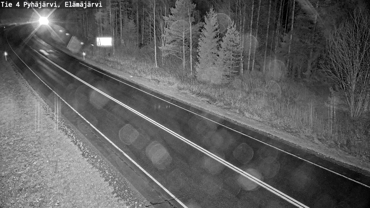 Kelikamerat Kuva Tie 4 Pyhäjärvi, Elämäjärvi, Pyhäjärvi, Pohjois-Pohjanmaa