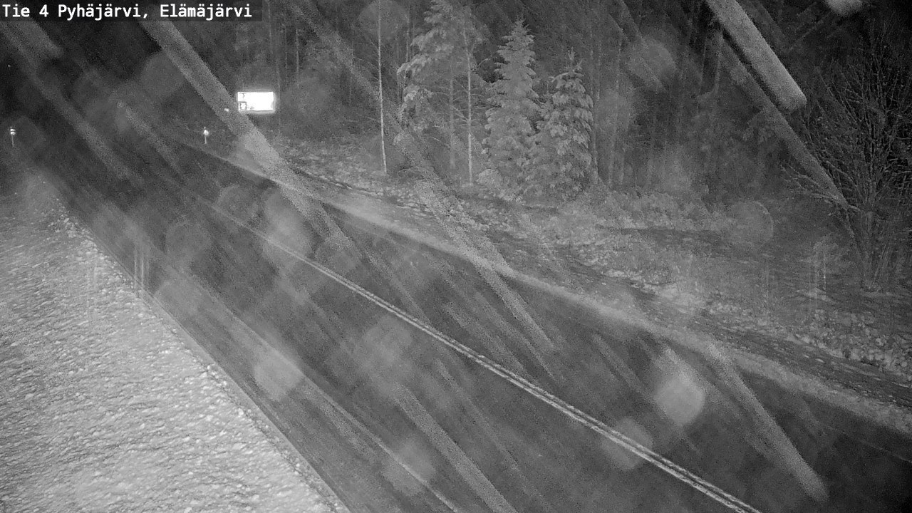 Kelikamerat Kuva Tie 4 Pyhäjärvi, Elämäjärvi, Pyhäjärvi, Pohjois-Pohjanmaa