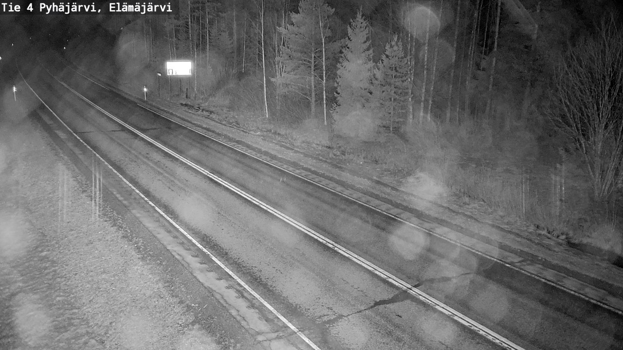 Kelikamerat Kuva Tie 4 Pyhäjärvi, Elämäjärvi, Pyhäjärvi, Pohjois-Pohjanmaa