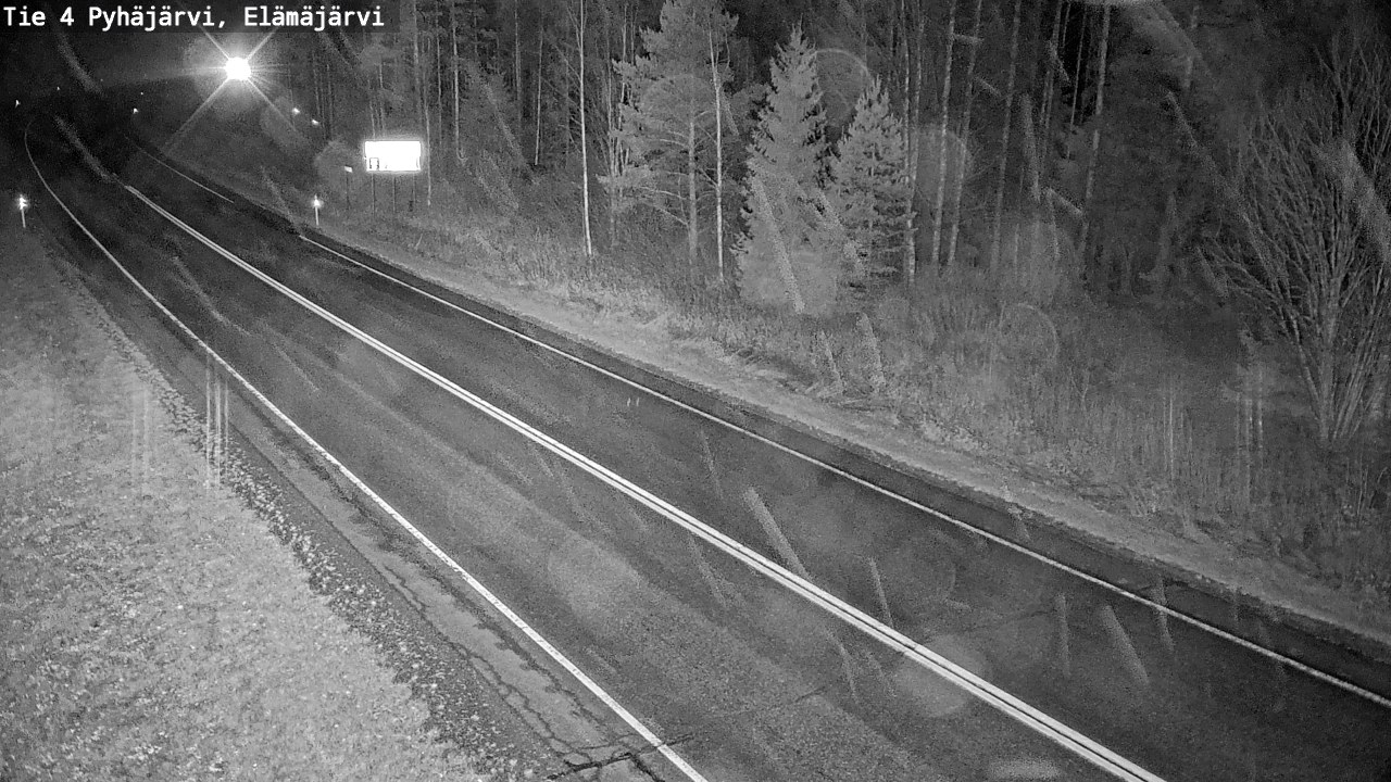 Kelikamerat Kuva Tie 4 Pyhäjärvi, Elämäjärvi, Pyhäjärvi, Pohjois-Pohjanmaa