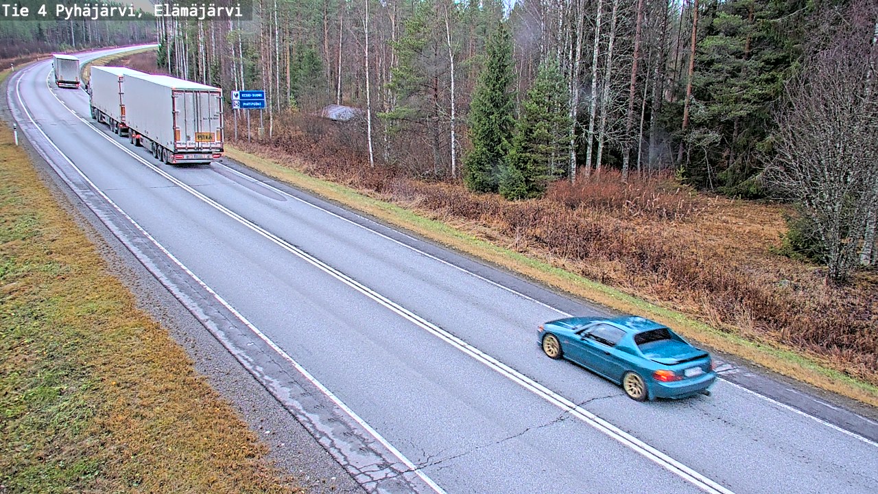 Kelikamerat Kuva Tie 4 Pyhäjärvi, Elämäjärvi, Pyhäjärvi, Pohjois-Pohjanmaa