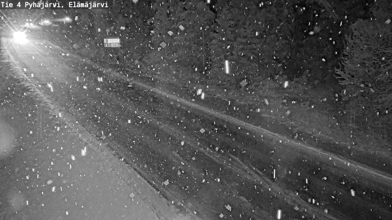 Kelikamerat Kuva Tie 4 Pyhäjärvi, Elämäjärvi, Pyhäjärvi, Pohjois-Pohjanmaa