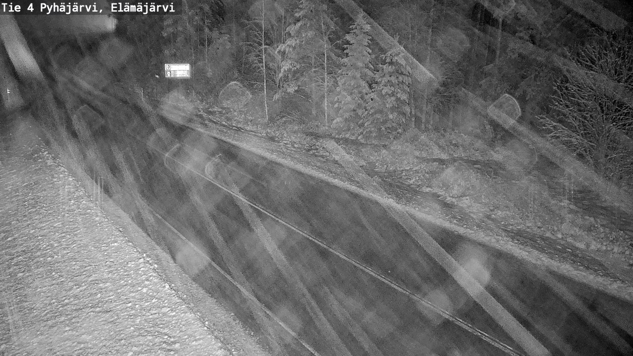 Kelikamerat Kuva Tie 4 Pyhäjärvi, Elämäjärvi, Pyhäjärvi, Pohjois-Pohjanmaa