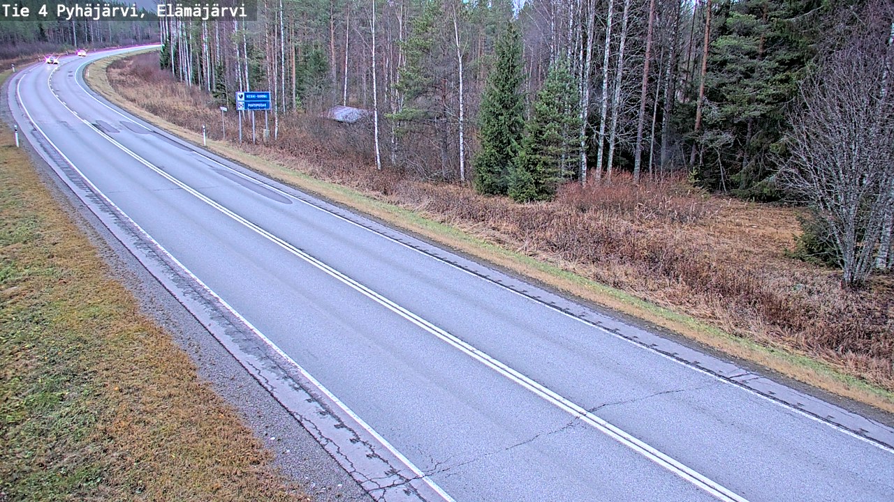 Kelikamerat Kuva Tie 4 Pyhäjärvi, Elämäjärvi, Pyhäjärvi, Pohjois-Pohjanmaa