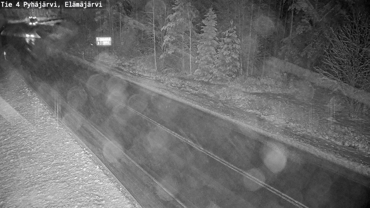 Kelikamerat Kuva Tie 4 Pyhäjärvi, Elämäjärvi, Pyhäjärvi, Pohjois-Pohjanmaa