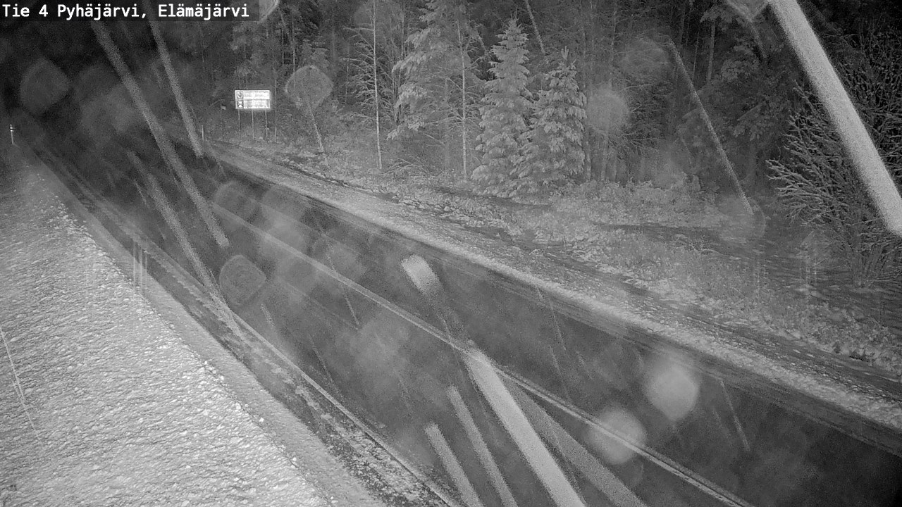 Kelikamerat Kuva Tie 4 Pyhäjärvi, Elämäjärvi, Pyhäjärvi, Pohjois-Pohjanmaa