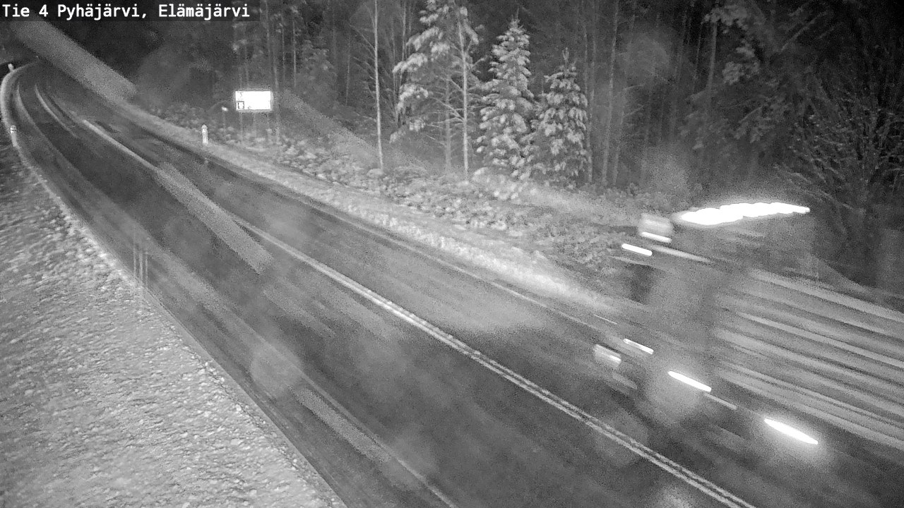 Kelikamerat Kuva Tie 4 Pyhäjärvi, Elämäjärvi, Pyhäjärvi, Pohjois-Pohjanmaa