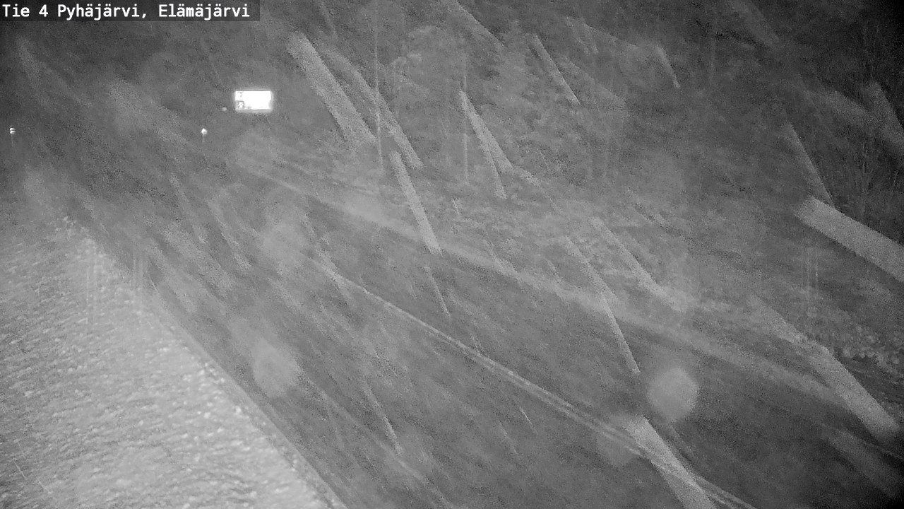 Kelikamerat Kuva Tie 4 Pyhäjärvi, Elämäjärvi, Pyhäjärvi, Pohjois-Pohjanmaa