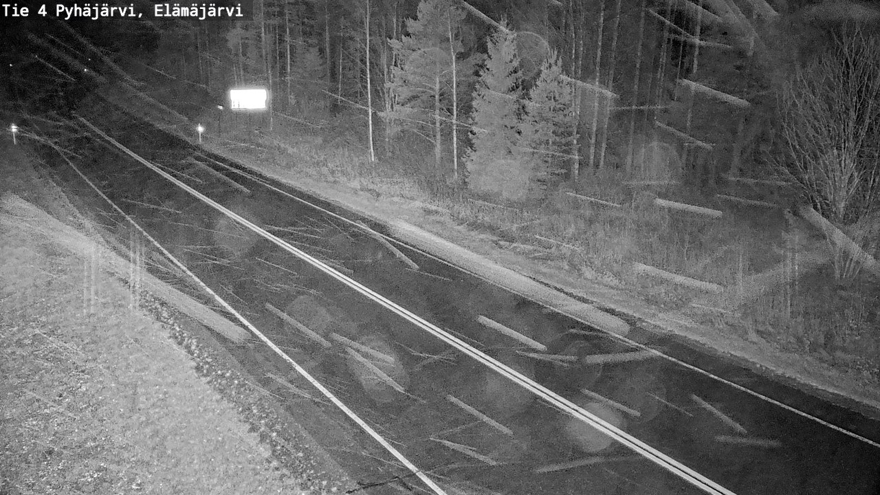 Kelikamerat Kuva Tie 4 Pyhäjärvi, Elämäjärvi, Pyhäjärvi, Pohjois-Pohjanmaa