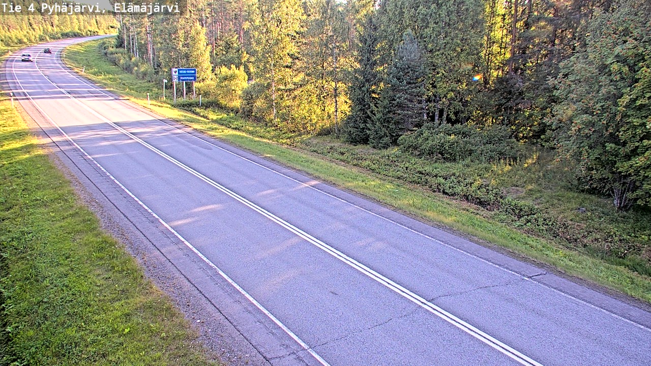 Kelikamerat Kuva Tie 4 Pyhäjärvi, Elämäjärvi, Pyhäjärvi, Pohjois-Pohjanmaa