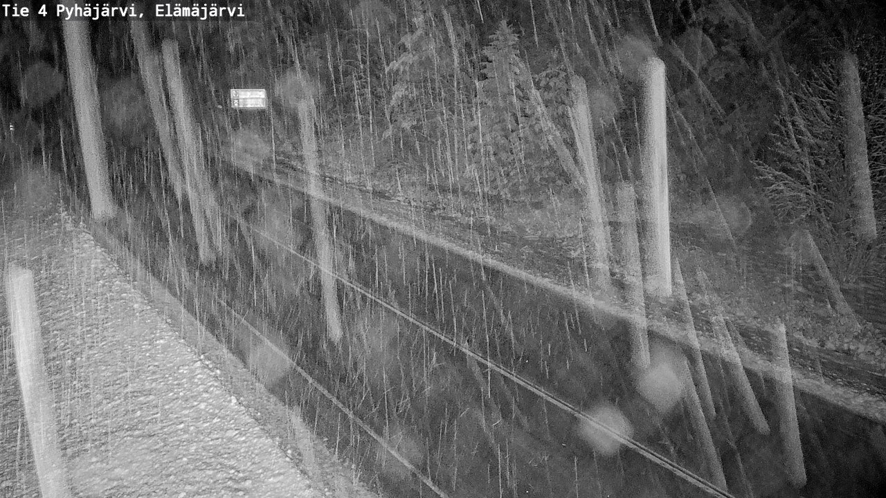 Kelikamerat Kuva Tie 4 Pyhäjärvi, Elämäjärvi, Pyhäjärvi, Pohjois-Pohjanmaa