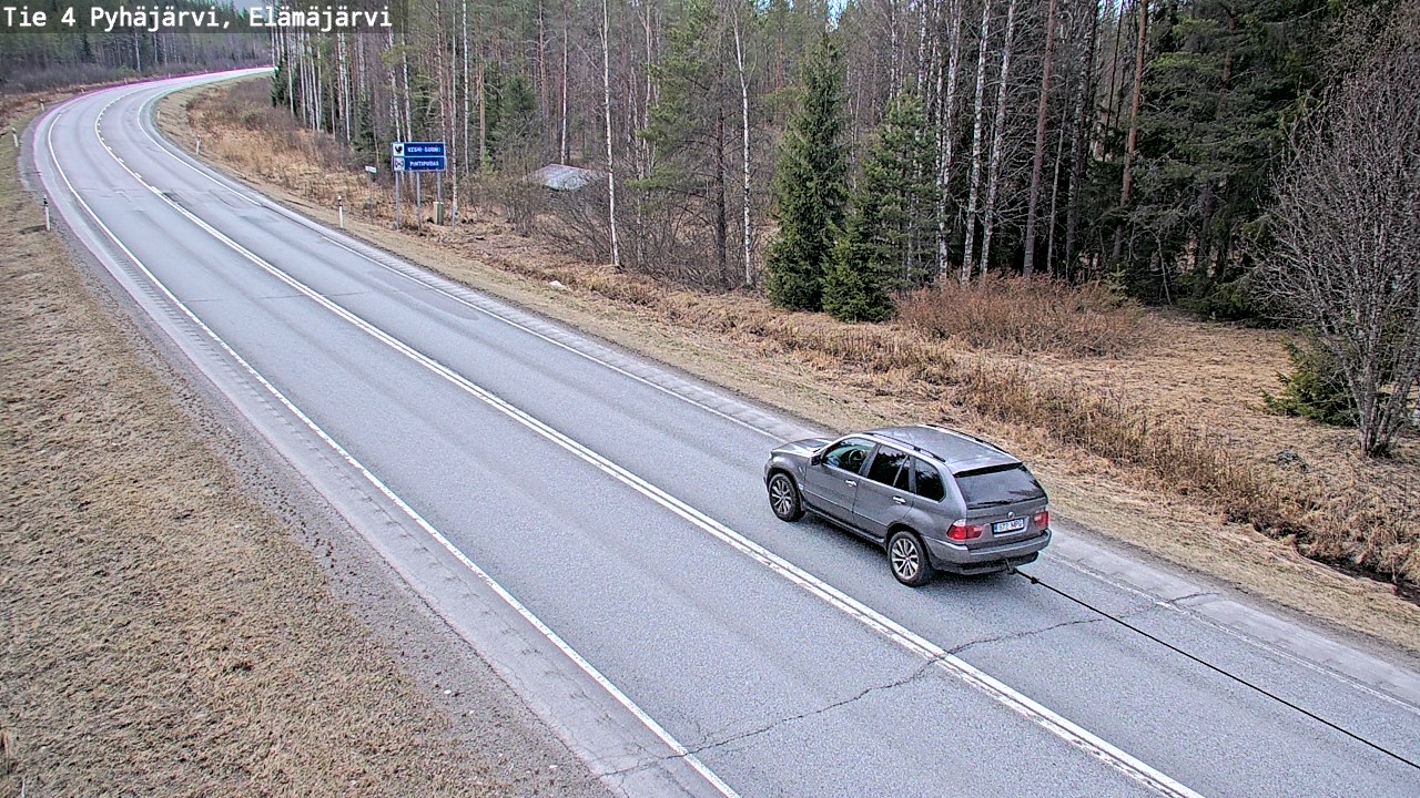 Kelikamerat Kuva Tie 4 Pyhäjärvi, Elämäjärvi, Pyhäjärvi, Pohjois-Pohjanmaa