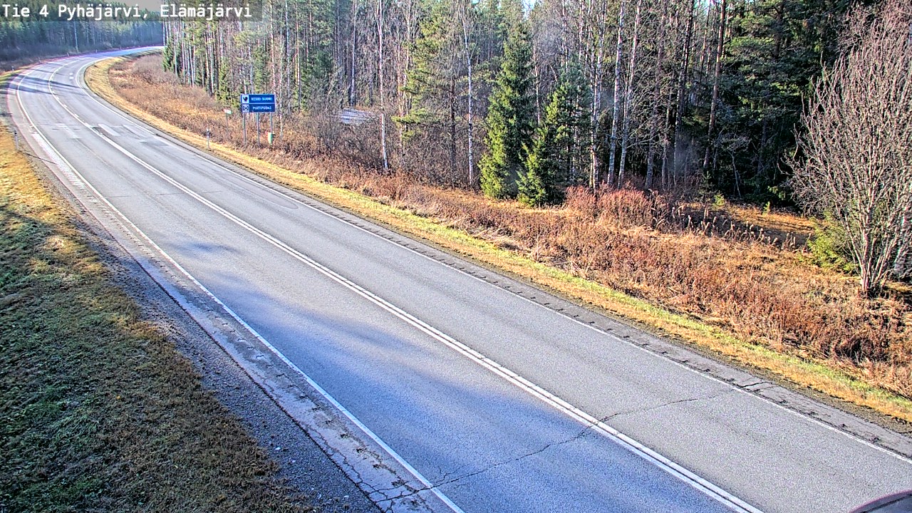 Kelikamerat Kuva Tie 4 Pyhäjärvi, Elämäjärvi, Pyhäjärvi, Pohjois-Pohjanmaa