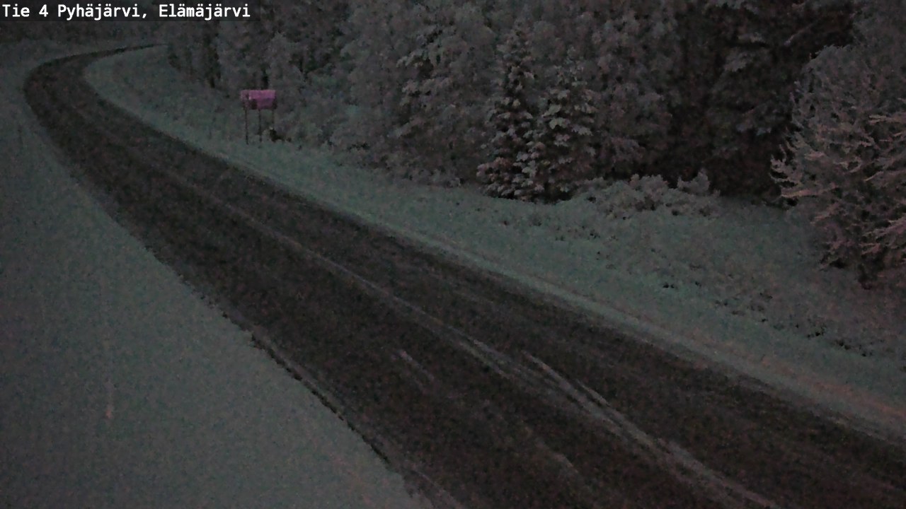 Kelikamerat Kuva Tie 4 Pyhäjärvi, Elämäjärvi, Pyhäjärvi, Pohjois-Pohjanmaa