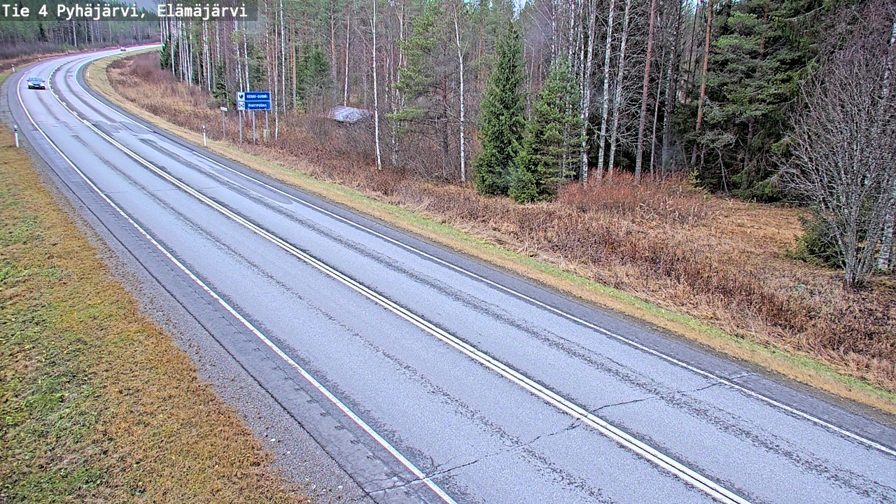 Kelikamerat Kuva Tie 4 Pyhäjärvi, Elämäjärvi, Pyhäjärvi, Pohjois-Pohjanmaa