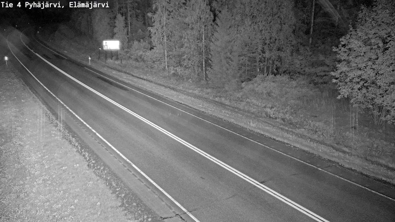 Kelikamerat Kuva Tie 4 Pyhäjärvi, Elämäjärvi, Pyhäjärvi, Pohjois-Pohjanmaa