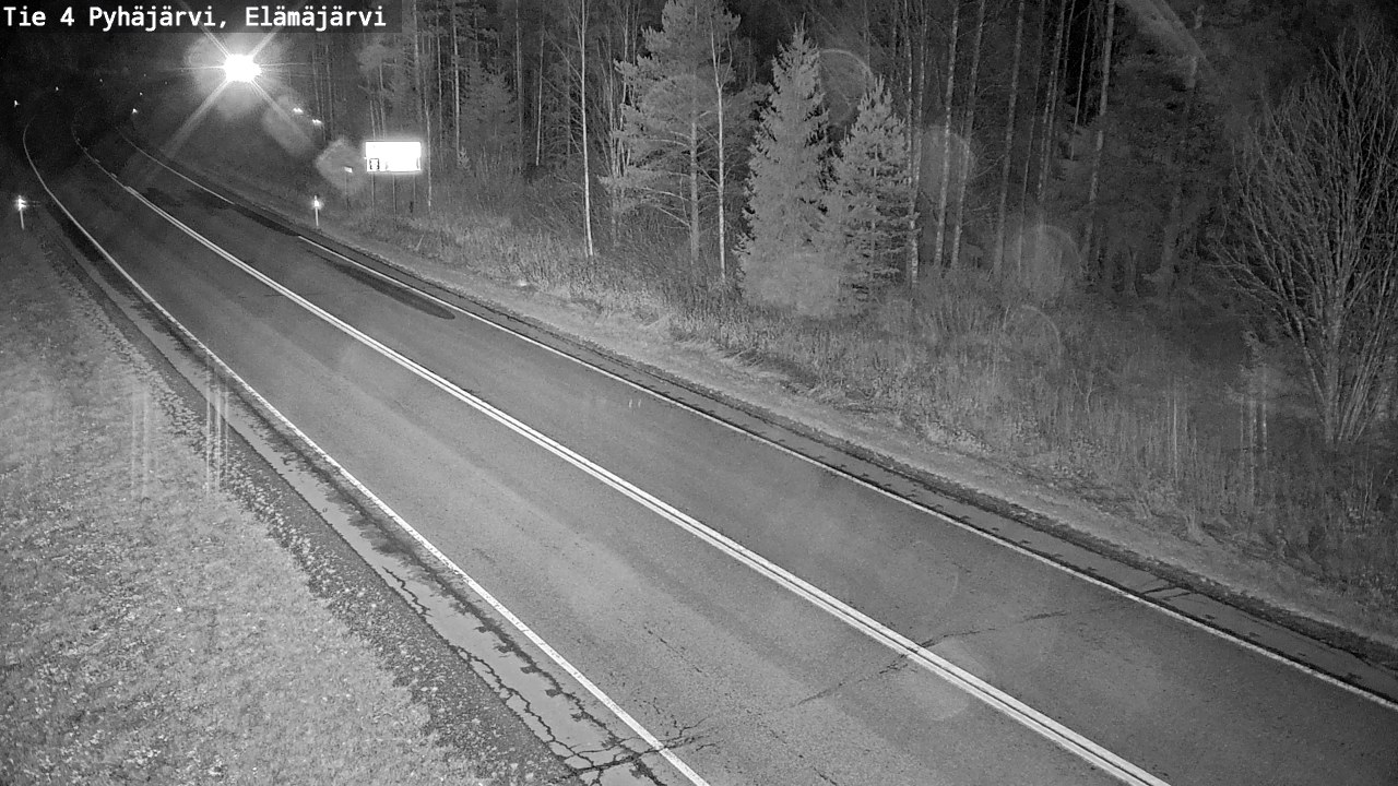 Kelikamerat Kuva Tie 4 Pyhäjärvi, Elämäjärvi, Pyhäjärvi, Pohjois-Pohjanmaa