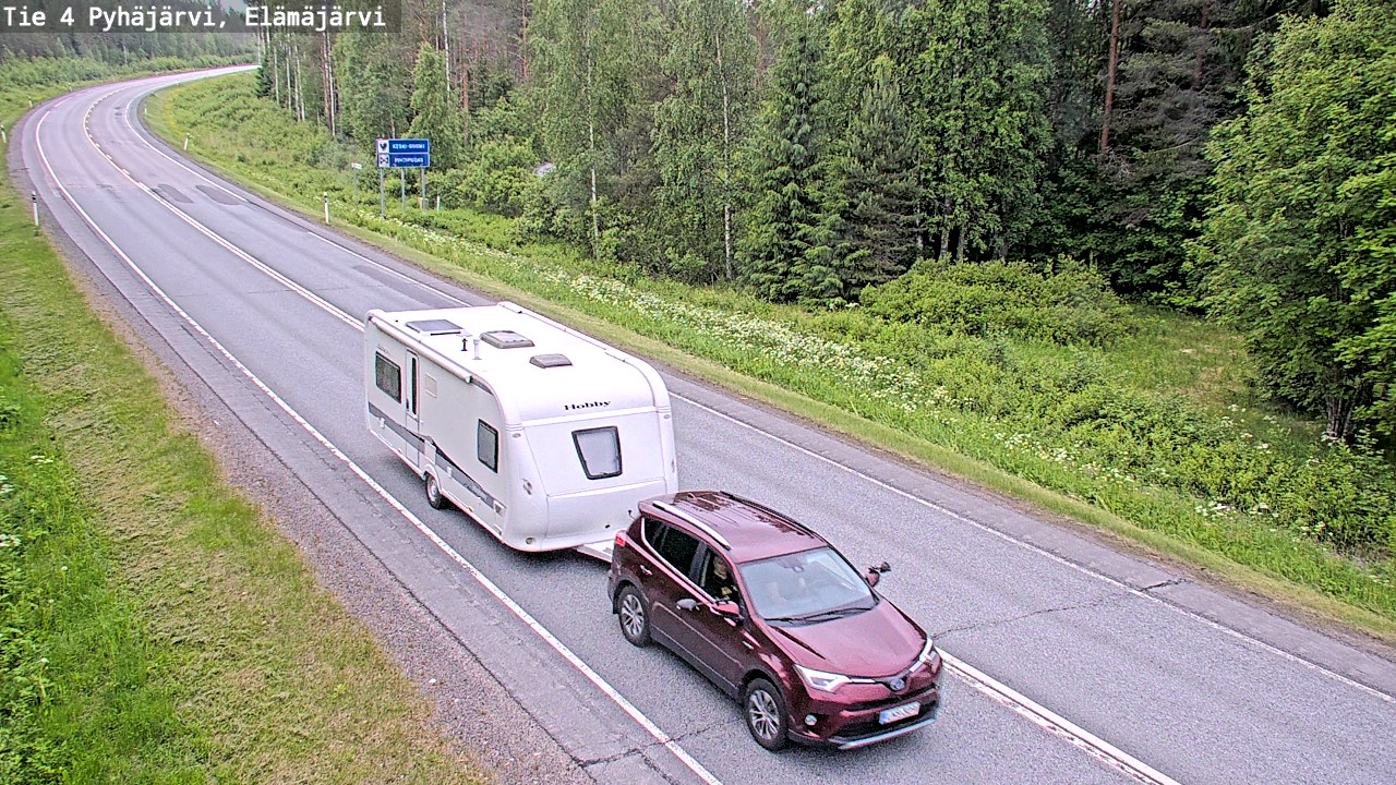 Kelikamerat Kuva Tie 4 Pyhäjärvi, Elämäjärvi, Pyhäjärvi, Pohjois-Pohjanmaa