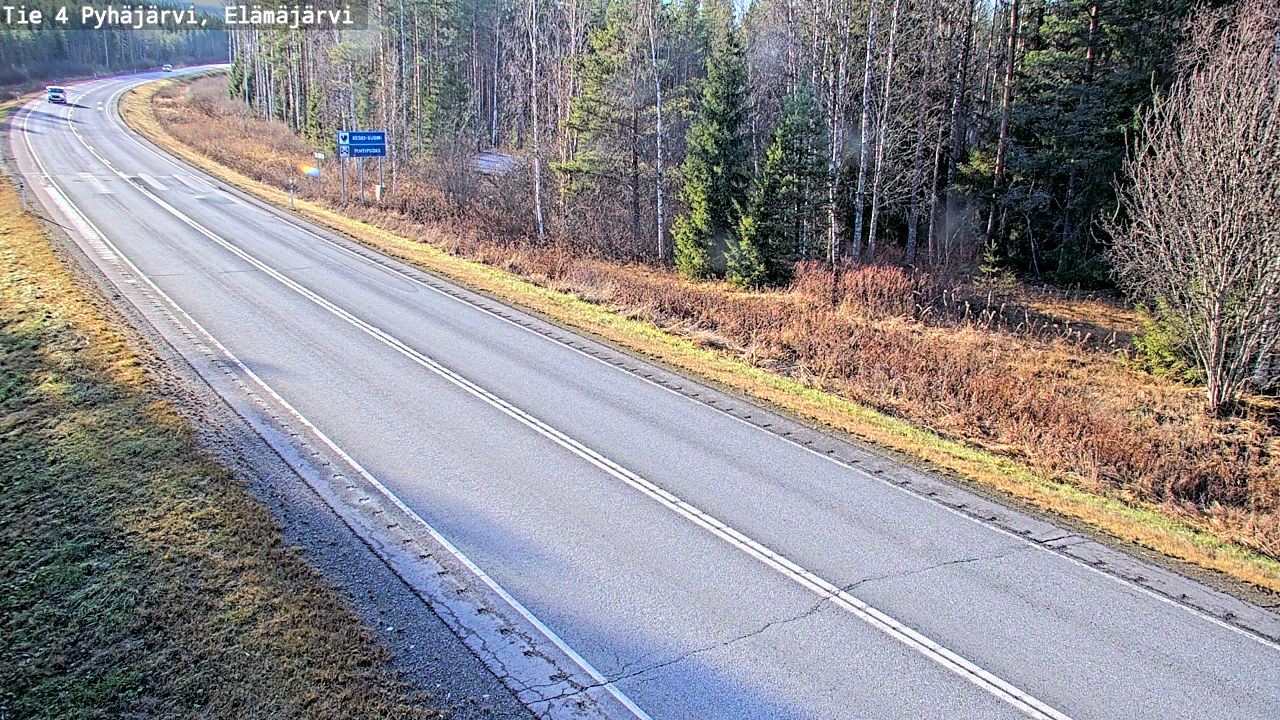 Kelikamerat Kuva Tie 4 Pyhäjärvi, Elämäjärvi, Pyhäjärvi, Pohjois-Pohjanmaa