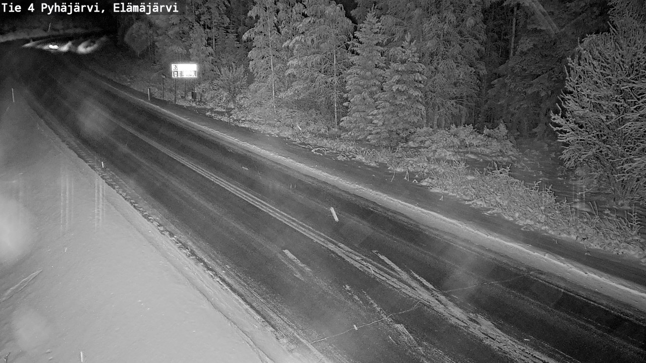 Kelikamerat Kuva Tie 4 Pyhäjärvi, Elämäjärvi, Pyhäjärvi, Pohjois-Pohjanmaa