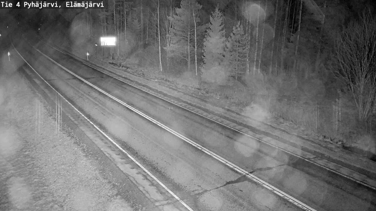 Kelikamerat Kuva Tie 4 Pyhäjärvi, Elämäjärvi, Pyhäjärvi, Pohjois-Pohjanmaa