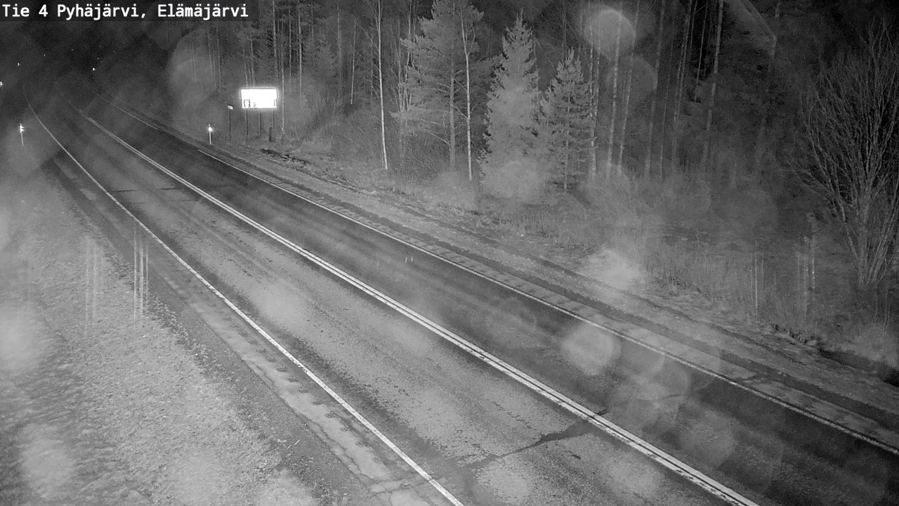 Kelikamerat Kuva Tie 4 Pyhäjärvi, Elämäjärvi, Pyhäjärvi, Pohjois-Pohjanmaa