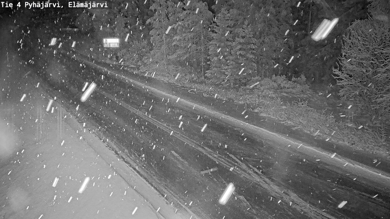 Kelikamerat Kuva Tie 4 Pyhäjärvi, Elämäjärvi, Pyhäjärvi, Pohjois-Pohjanmaa